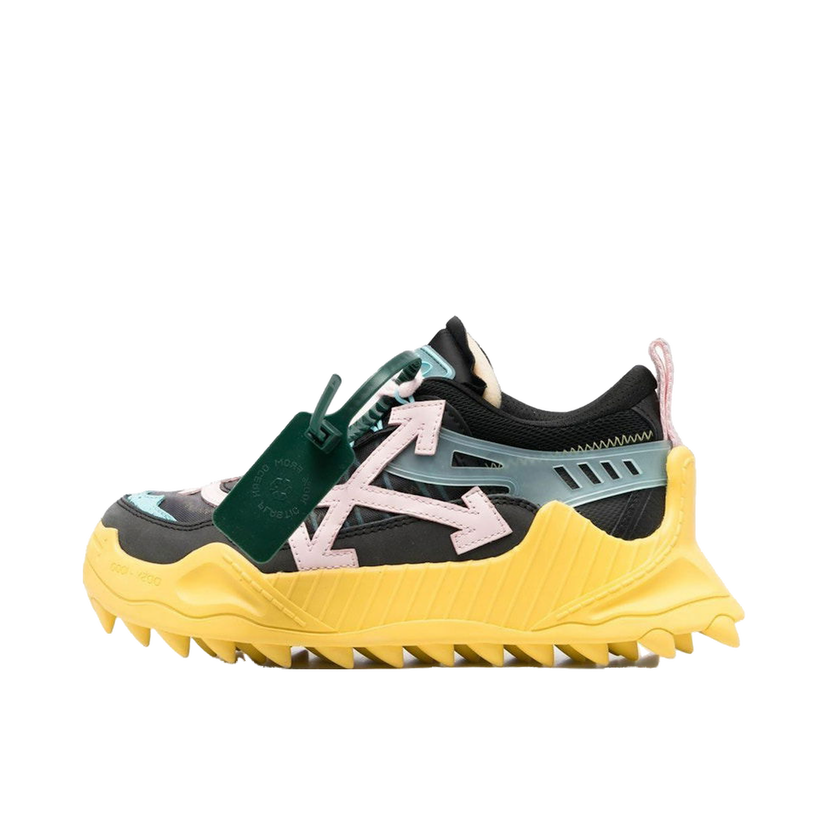 Superge in čevlji Off-White Odsy-1000 Black Yellow Pink W Rumena | OWIA180S23FAB0011830