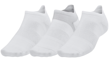 Nogavice Under Armour UA AD Run Lite No-Show Running Socks (3 Pairs) Bela | 1386237-100, 0