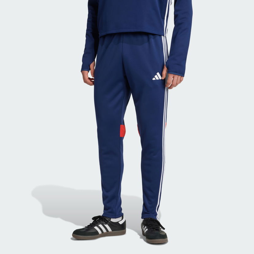 Hlače adidas Performance Tiro 25 Essentials Winterized Training Pants Modra | JN9471