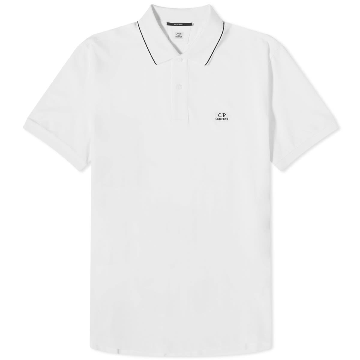 Polo majica C.P. Company Patch Logo Polo Tee Bela | 15CMPL097A-005263W-103, 0