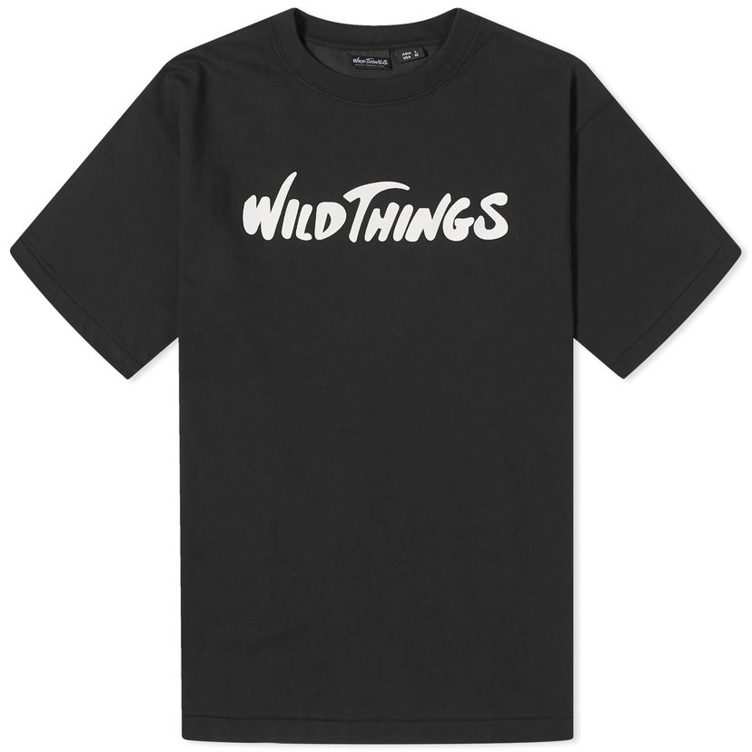 Majica Wild things Logo T-Shirt Črna | WT241-22-BLK