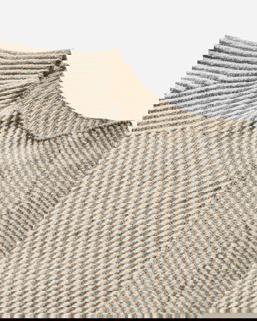 Pleteni pulover Stone Island Wool Mock Neck Sweater Bež | K2S15-5100023-S00L7 V0093, 3