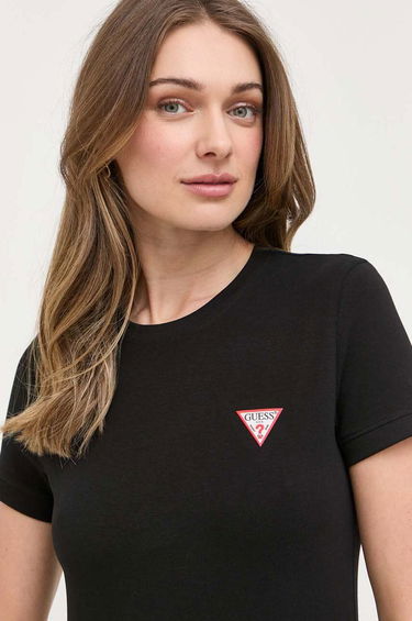 Majica GUESS Mini Triangle Tee Črna | W2YI44.J1314, 0