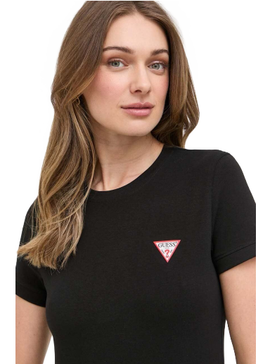 Majica GUESS Mini Triangle Tee Črna | W2YI44.J1314