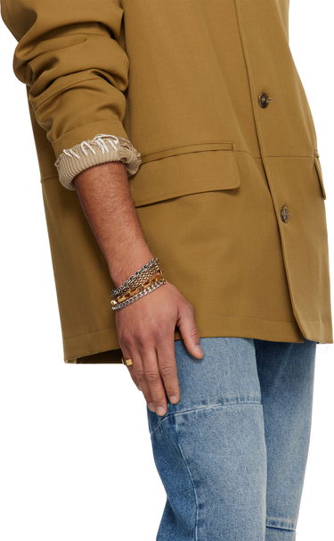 Zapestnica Maison Margiela MM6 Maison Margiela Mixed Chain Bracelet Kovinski | SM6UY0085 P7214, 2