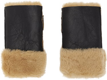 Rokavice OUR LEGACY Our Legacy Blizzard Shearling Gloves Črna | A4258BNS, 0