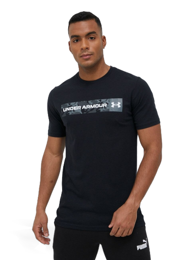 Majica Under Armour Chest Stripe Tee Črna | 1376830