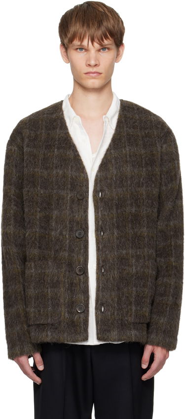 Pleteni pulover OUR LEGACY OUR LEGACY Wool Cardigan Rjava | M4256CD, 0