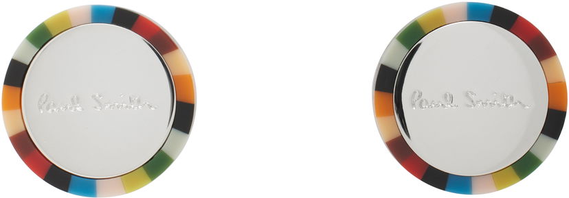 Zatiči Paul Smith Paul Smith Signature Stripe Cufflinks Večbarvna | M1A-CUFF-MEDGEL-92