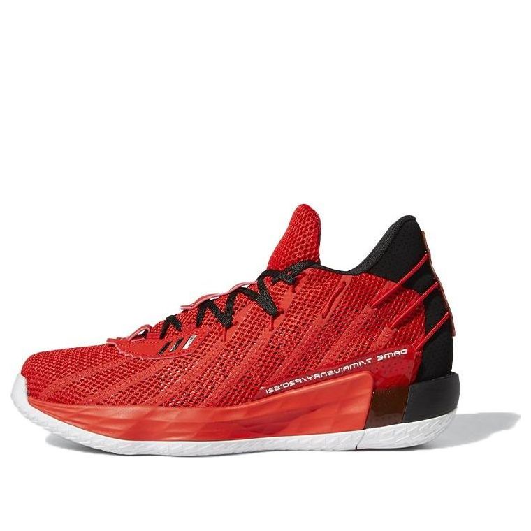 Superge in čevlji adidas Originals Dame 7 GCA Lillard Time Rdeča | FZ0206