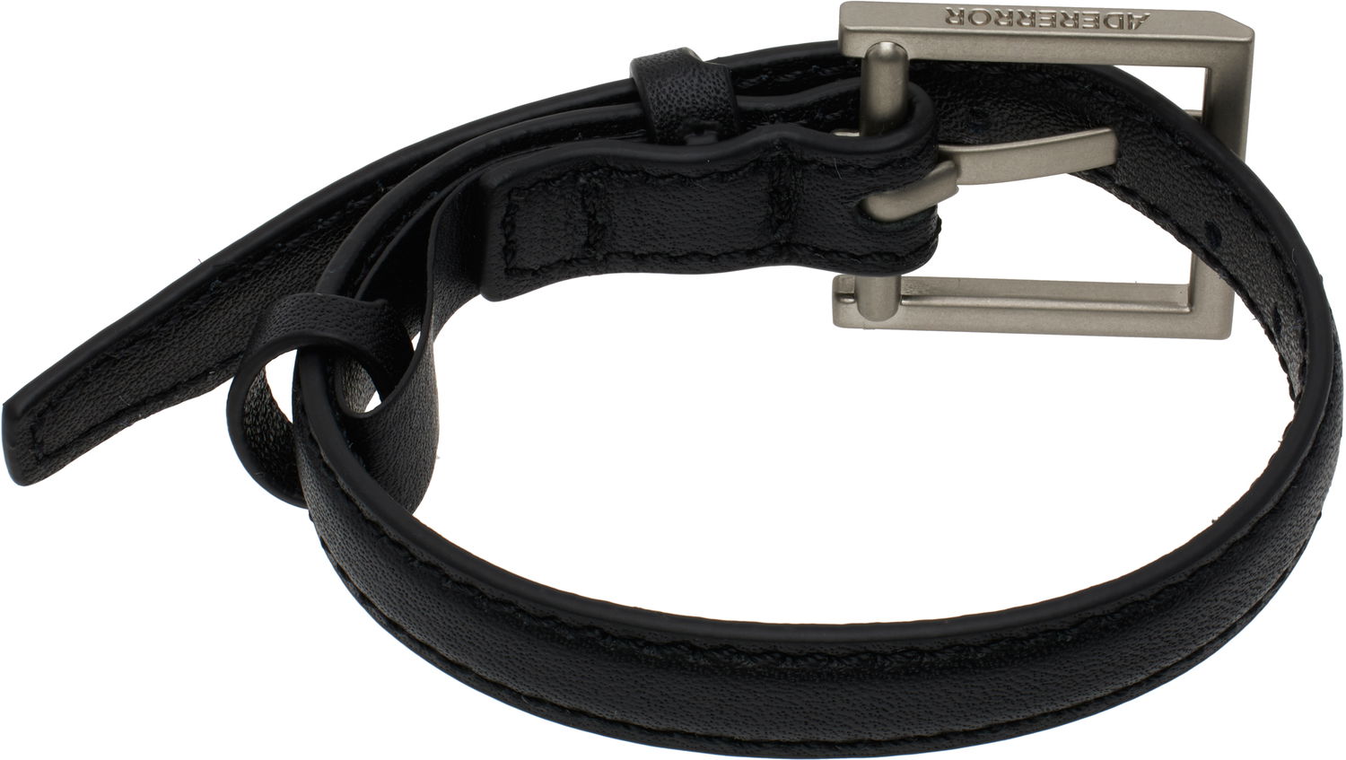 Zapestnica ADER ERROR ADER error Tetraight 117 Leather Bracelet Črna | BO01SSJW0801BK, 1