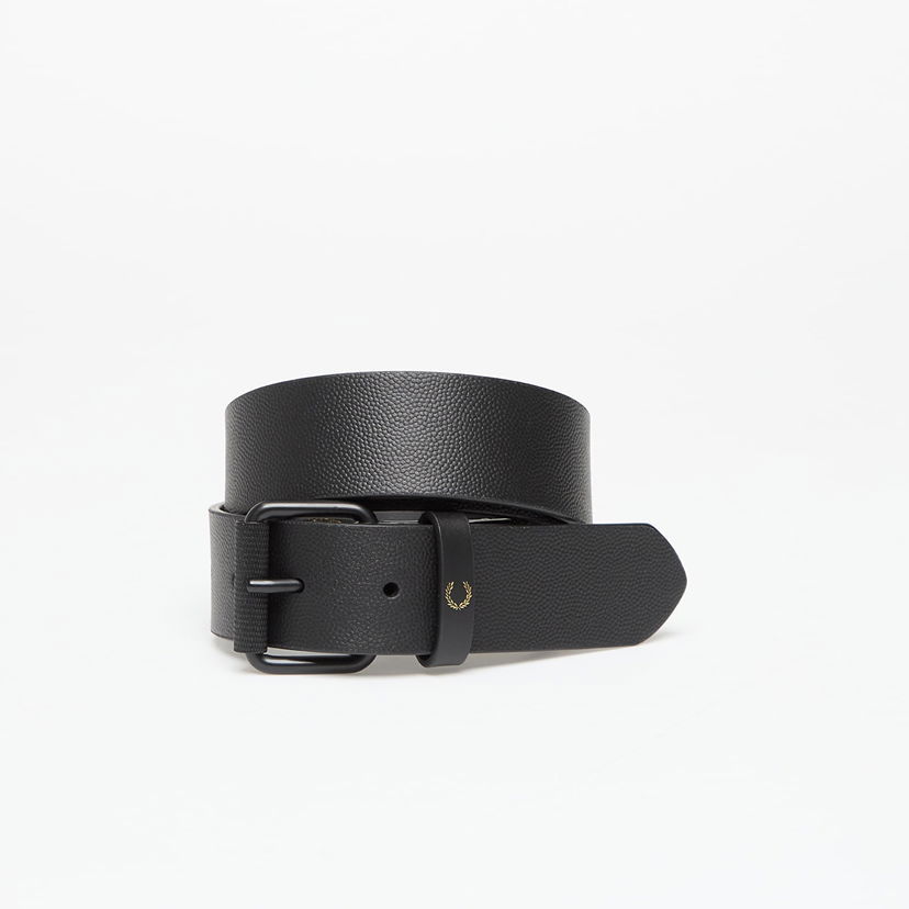 Pasovi Fred Perry Fred Perry Scotchgrain Belt Črna | BT1248 102