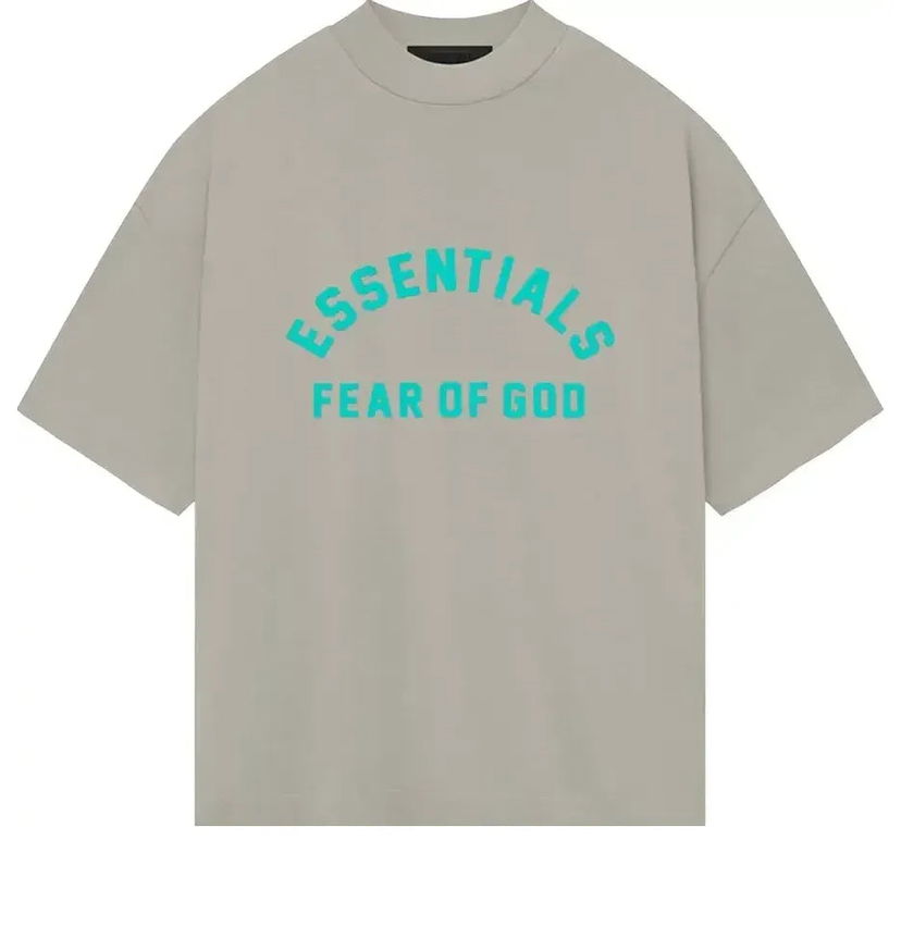 Majica Fear of God Essentials Heavy Jersey Crewneck T-Shirt Siva | 125SP242005F