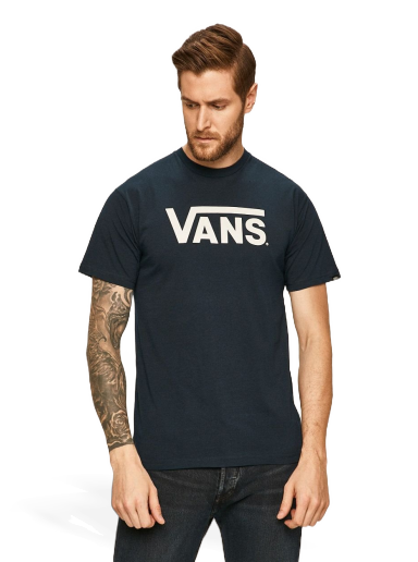 Majica Vans Logo Tee Mornarica | VGGGNAV