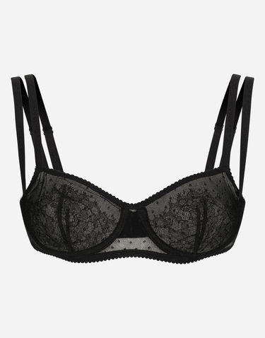 Modrček Dolce & Gabbana Dolce & Gabbana Lace Underwire Bra Črna | O1C59TONO73N0000, 2