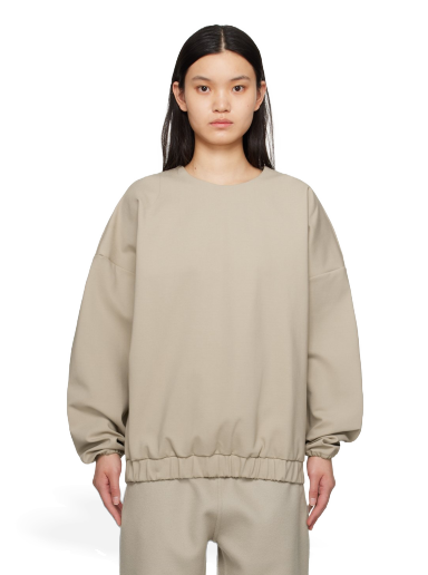 Pleteni pulover Fear of God Crew Bež | FGE50-200ATRI