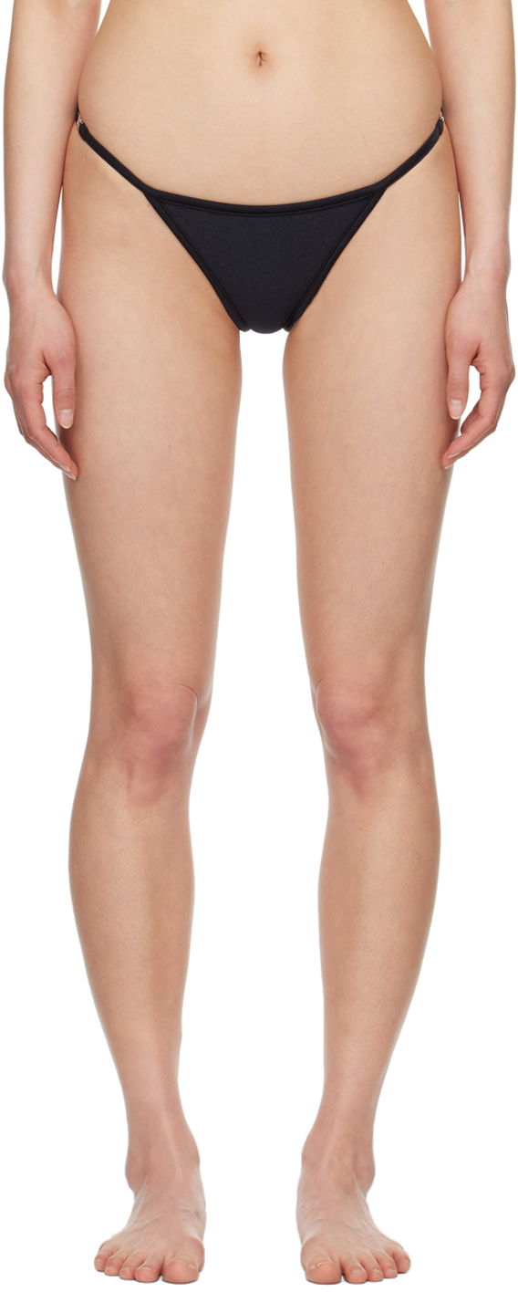 Kopalke Coperni Branded Bikini Bottom Črna | COPSW89545