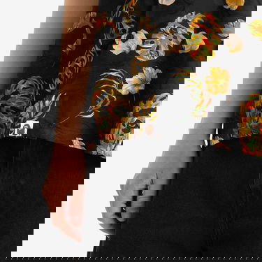 Srajce BAPE A Bathing Ape Vacation Pattern Open Collar Shirt Črna | 001SRL301308M-BLK, 5