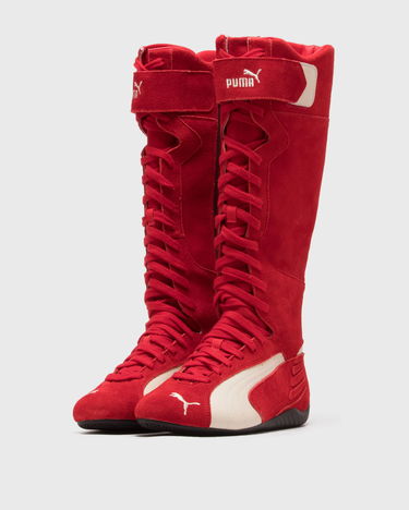 Superge in čevlji Puma Speedcat Tall Lace-Up Suede Boot Rdeča | 403770-02, 2