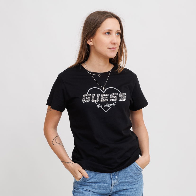 Majica GUESS Guess Narciso T-Shirt Črna | V5GI10K9RM1-JBLK