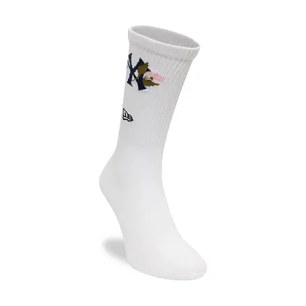 Nogavice New Era New Era MLB Icon Crew NY Yankees Socks Bela | 60595123