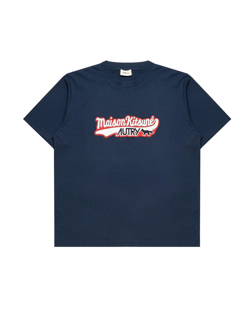 Majica Autry Autry Action Shoes x Maison Kitsuné T-Shirt Mornarica | TSPXMK2B