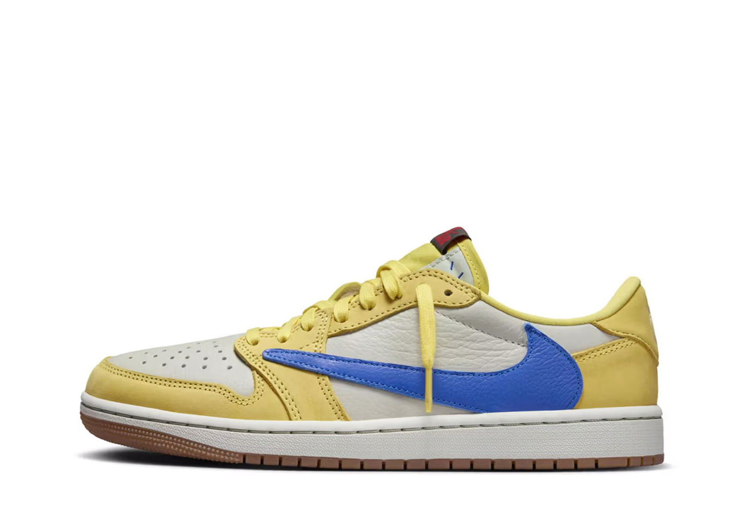 Superge in čevlji Jordan Travis Scott x Air Jordan 1 Retro Low OG SP "Canary" W Rumena | DZ4137-700, 1
