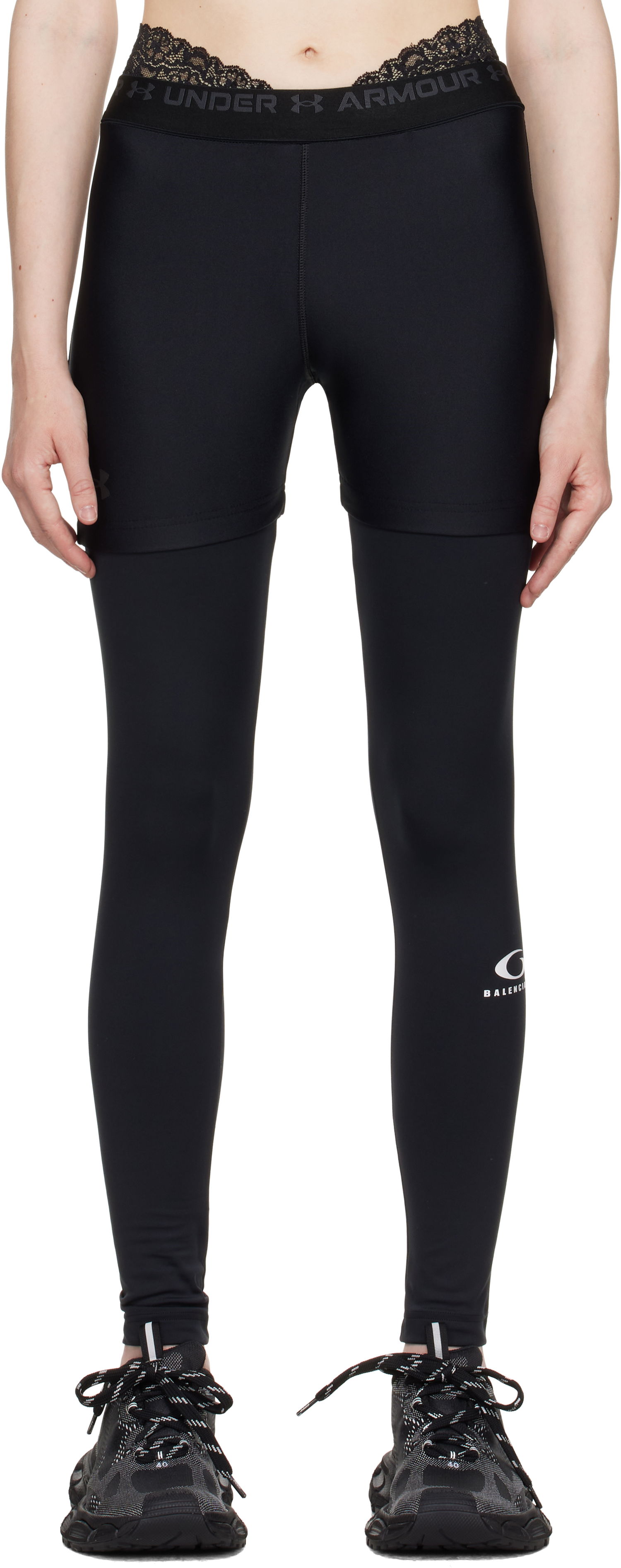 Pajkice Balenciaga Under Armour Edition Layered Leggings by Balenciaga Črna | 815860 TRVY2, 0