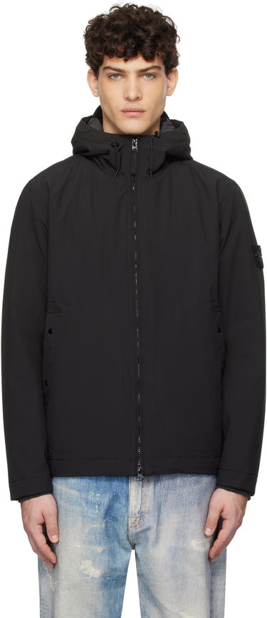 Vetrovka Stone Island Stone Island Soft Shell Jacket Črna | K1S15 4100047 S0A27, 0