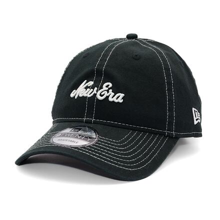 Kapa New Era Adjustable Contrast Stitch Baseball Cap Črna | 60595289