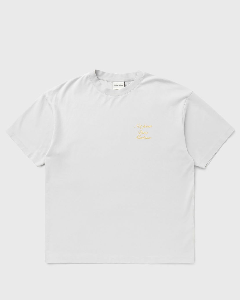 Majica Drôle de Monsieur Slogan Calligraphy T-Shirt Bela | I-TS209-CO002-LGR