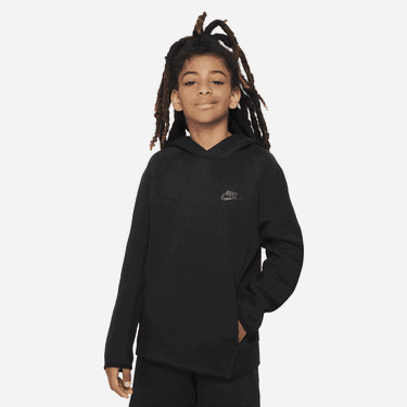 Pulover Nike Sportswear Tech Fleece Hoodie Črna | FD3291-010, 4