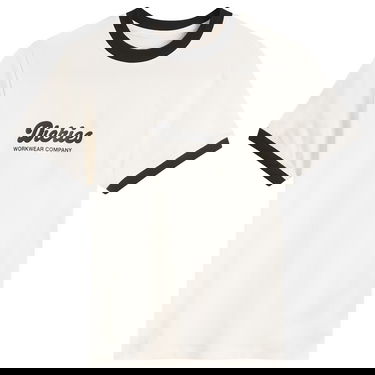 Majica Dickies Women's Lewistown Ringer T-Shirt, Size Large Bela | DK0A4Z8IC481, 1