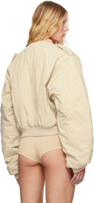Bomber jakna Entire Studios Entire Studios A-4 Bomber Jacket Bež | ESU-S25-1008-BA, 2