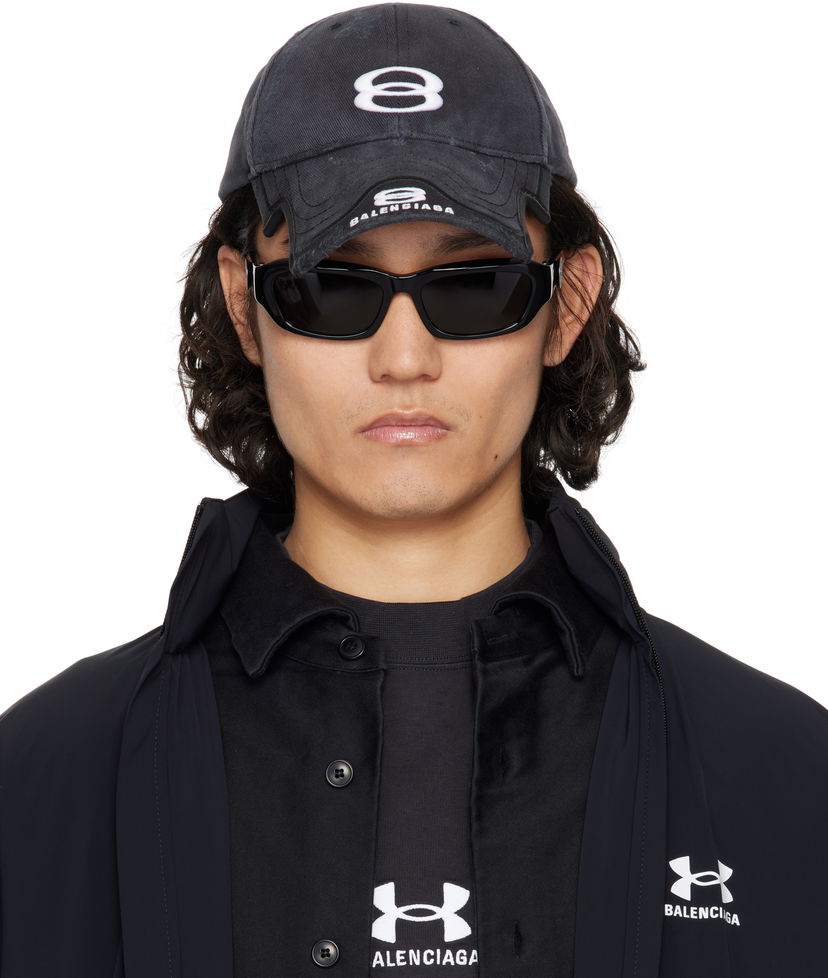 Kapa Balenciaga Balenciaga Unity Sports Icon Cap Črna | 808790410B2