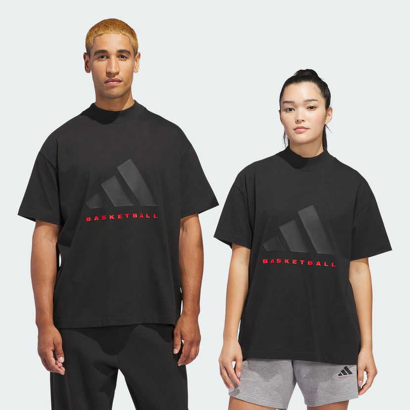 Majica adidas Performance Basketball Graphic T-Shirt Črna | IW5644