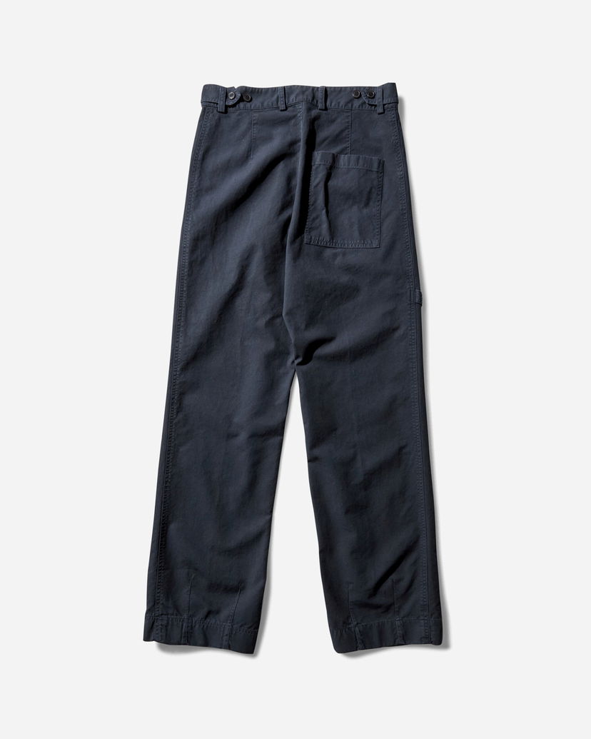 Hlače Dries Van Noten Overdyed Carpenter Pants Mornarica | 252-020986-2101 509