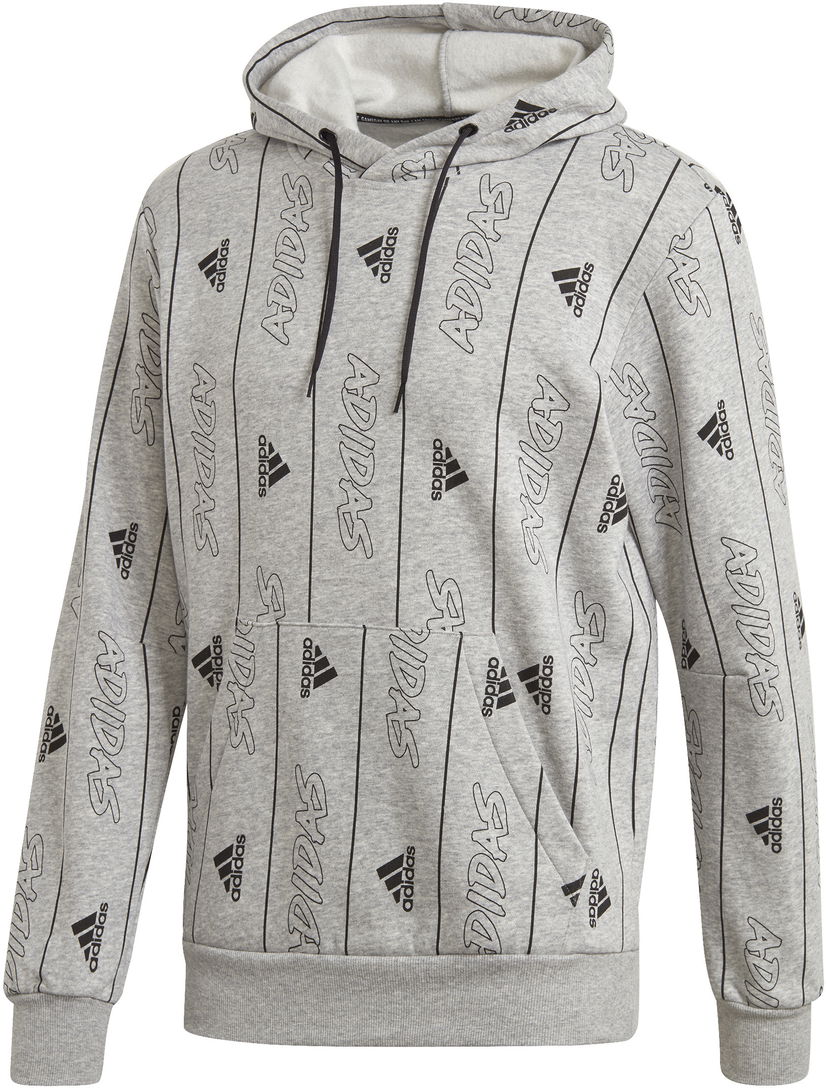 Pulover adidas Originals MHS GFX PO Q3 Siva | fr7154
