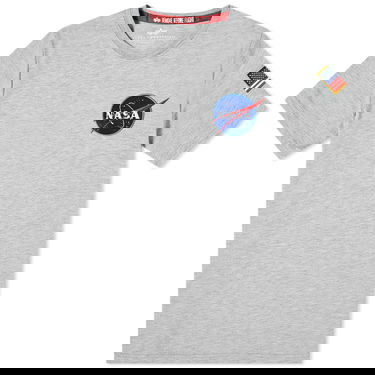 Majica Alpha Industries Space Shuttle Tee Siva | 176507-17, 0