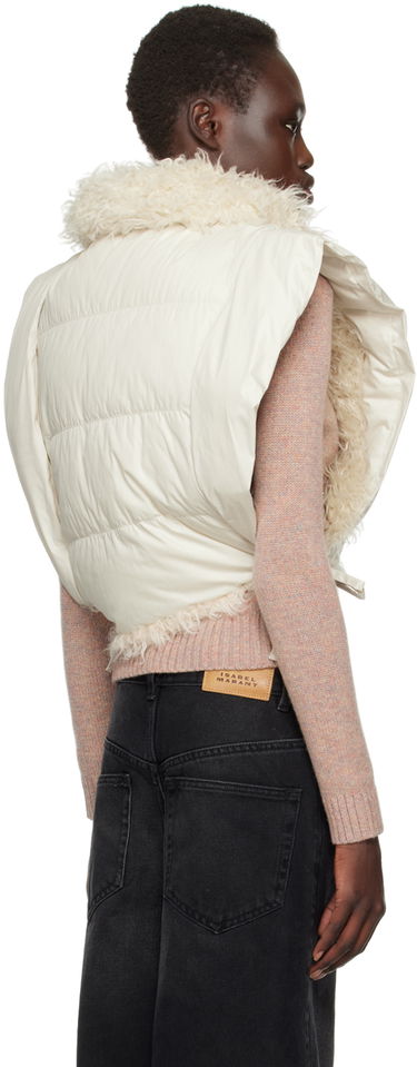 Telovnik Isabel Marant Étoile Isabel Marant Etoile Reversible Vest Bela | GI0010FB-B3C02E, 2