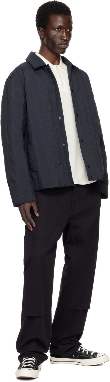 Jakna rag & bone Maxwell Quilted Button-Up Jacket Črna | MBW24H2007XWML, 3