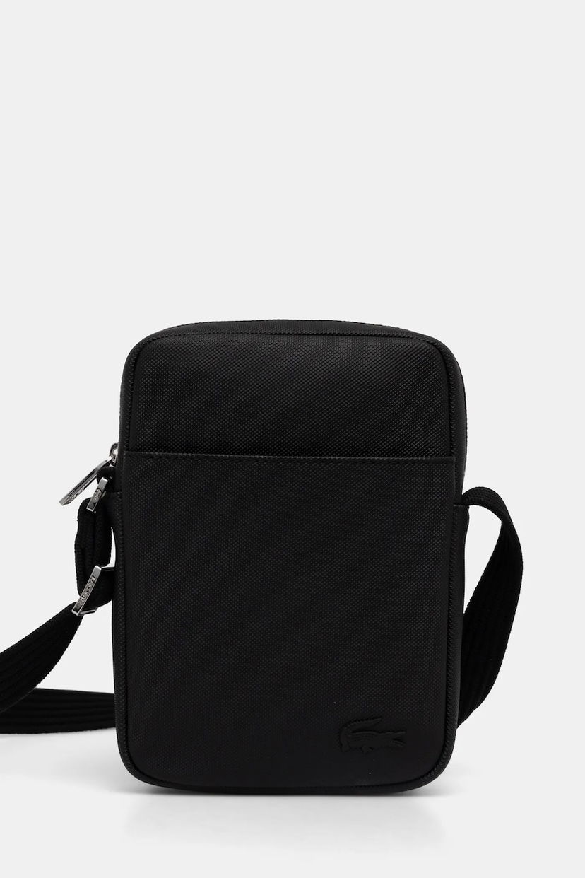 Torbice za okoli pasu Lacoste Lacoste NH4422HC Crossbody Bag Črna | NH4422HC