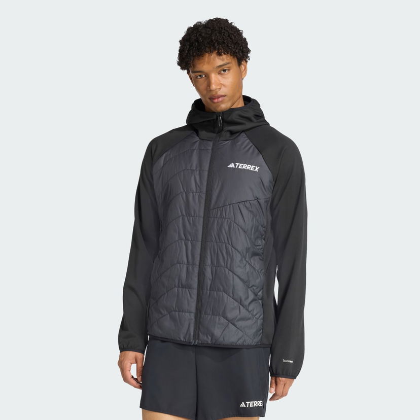 Jakna adidas Performance Terrex Multi Climawarm Hybrid Insulated Hooded Jacket Črna | JL5576