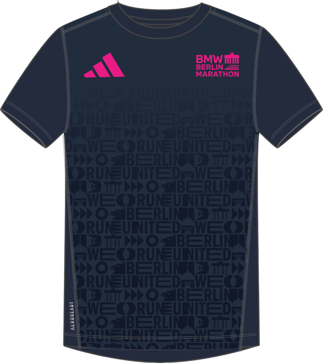 Majica adidas Originals Adidas BMW Berlin Marathon 2025 Running T-Shirt Mornarica | jz6502, 0