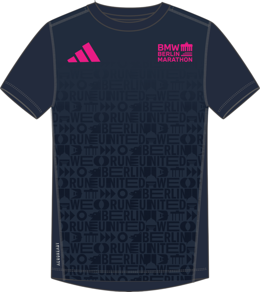 Majica adidas Originals Adidas BMW Berlin Marathon 2025 Running T-Shirt Mornarica | jz6502