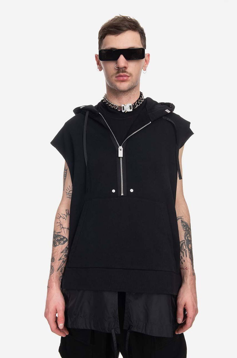 Pulover 1017 ALYX 9SM Sleeveless Hoodie Črna | AAMSH0203FA01