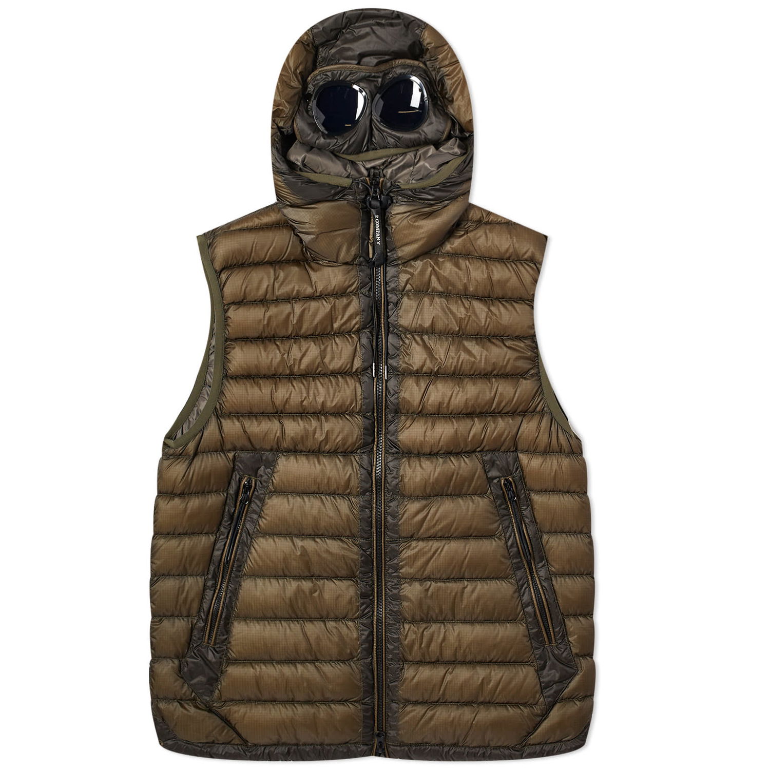 Telovnik C.P. Company D.D Shell Goggle Vest Rjava | 15CMOW171A-006099A-670, 0