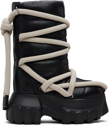 Superge in čevlji Rick Owens Concordians Lunar Mega Tractor Boots Črna | RP02E4862 LGYPW3, 0