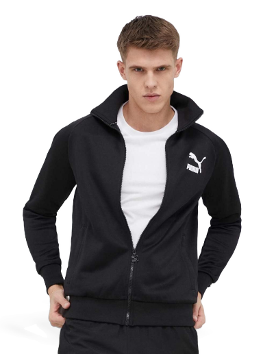 Pulover Puma Iconic T7 Track Jacket Črna | 530094