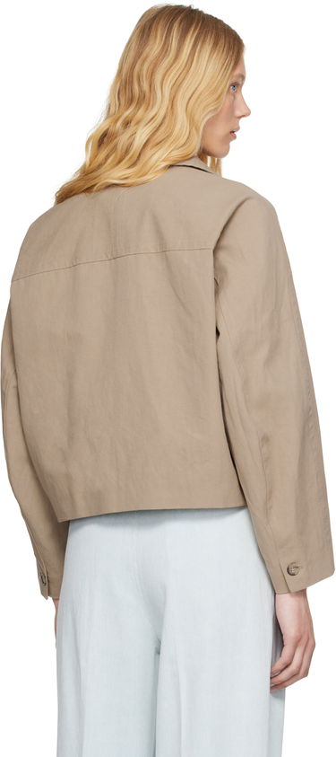 Jakna A.P.C. A.P.C. Bianca Cropped Jacket Bež | COGXT-F32005, 2